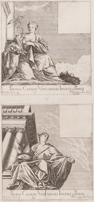 veronese etching from 1682 Prosperity and Fortune